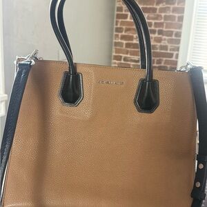 Michael Kors Tan Leather Tote Bag